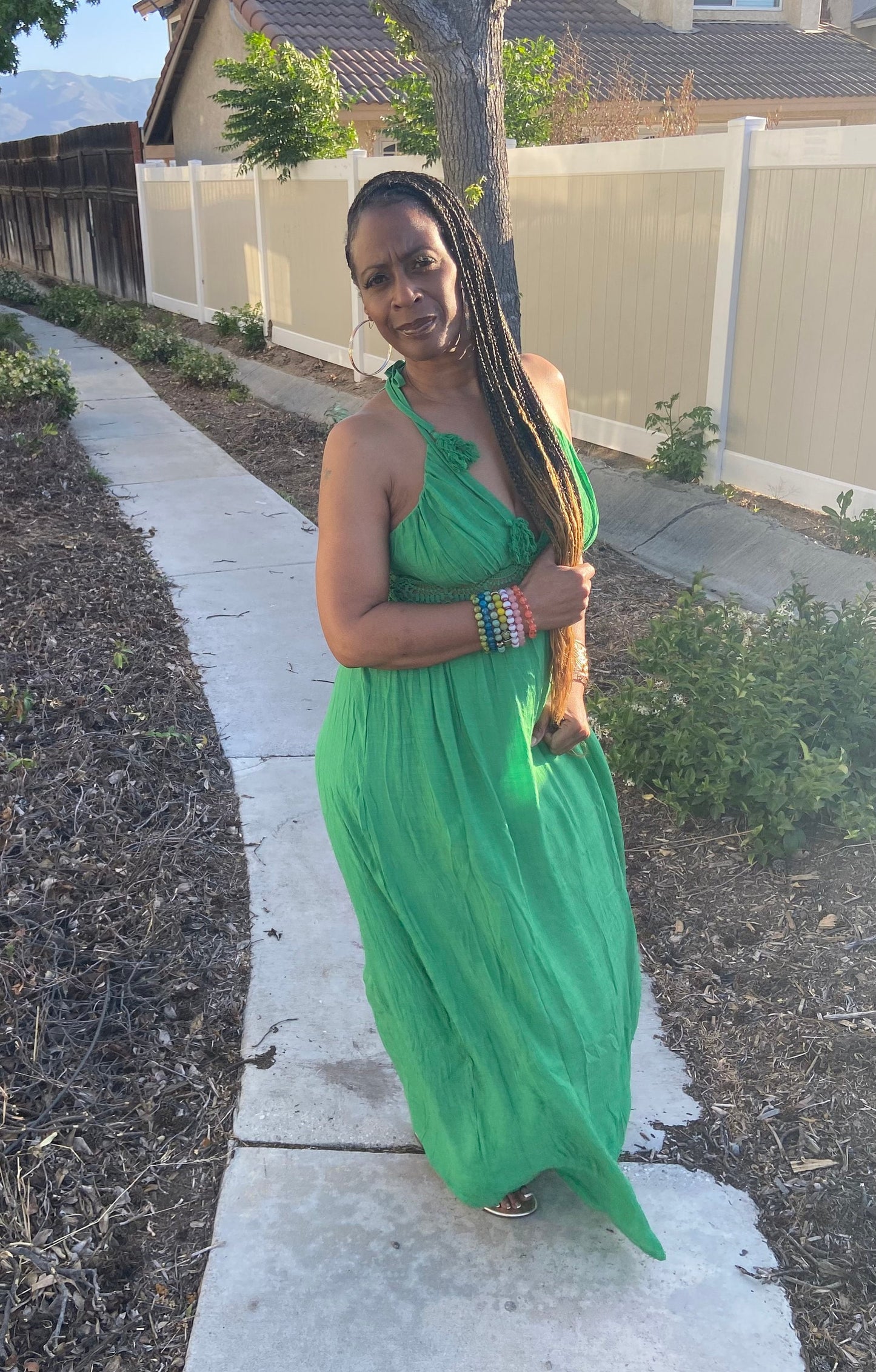 Green Maxi Dress