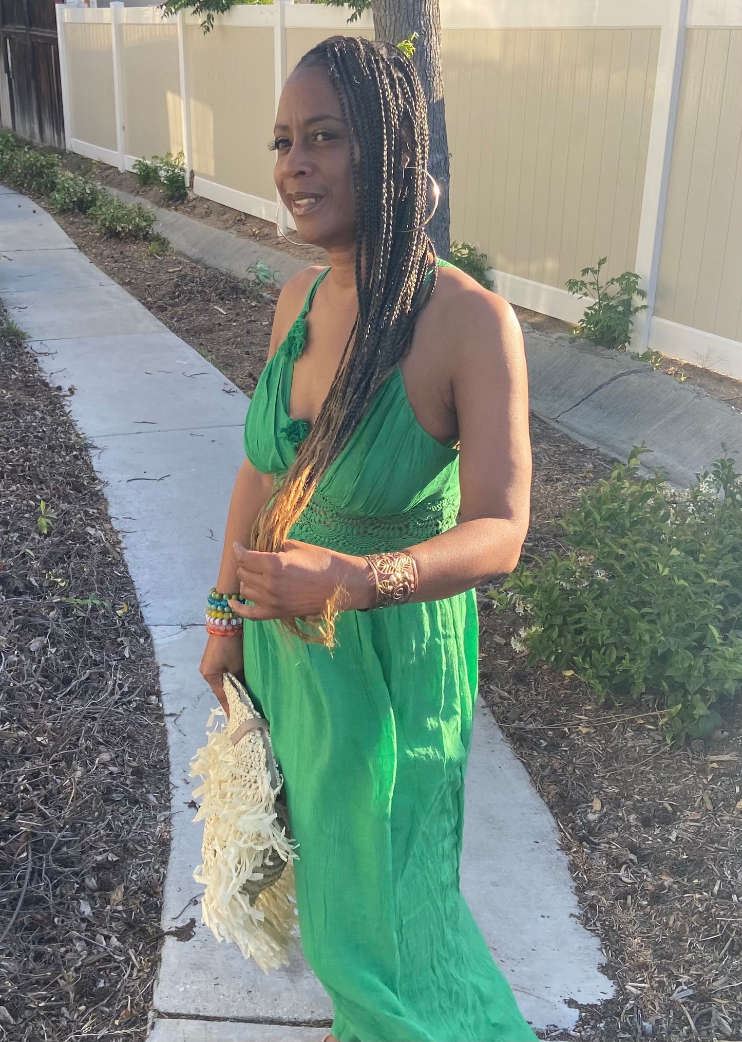 Green Maxi Dress