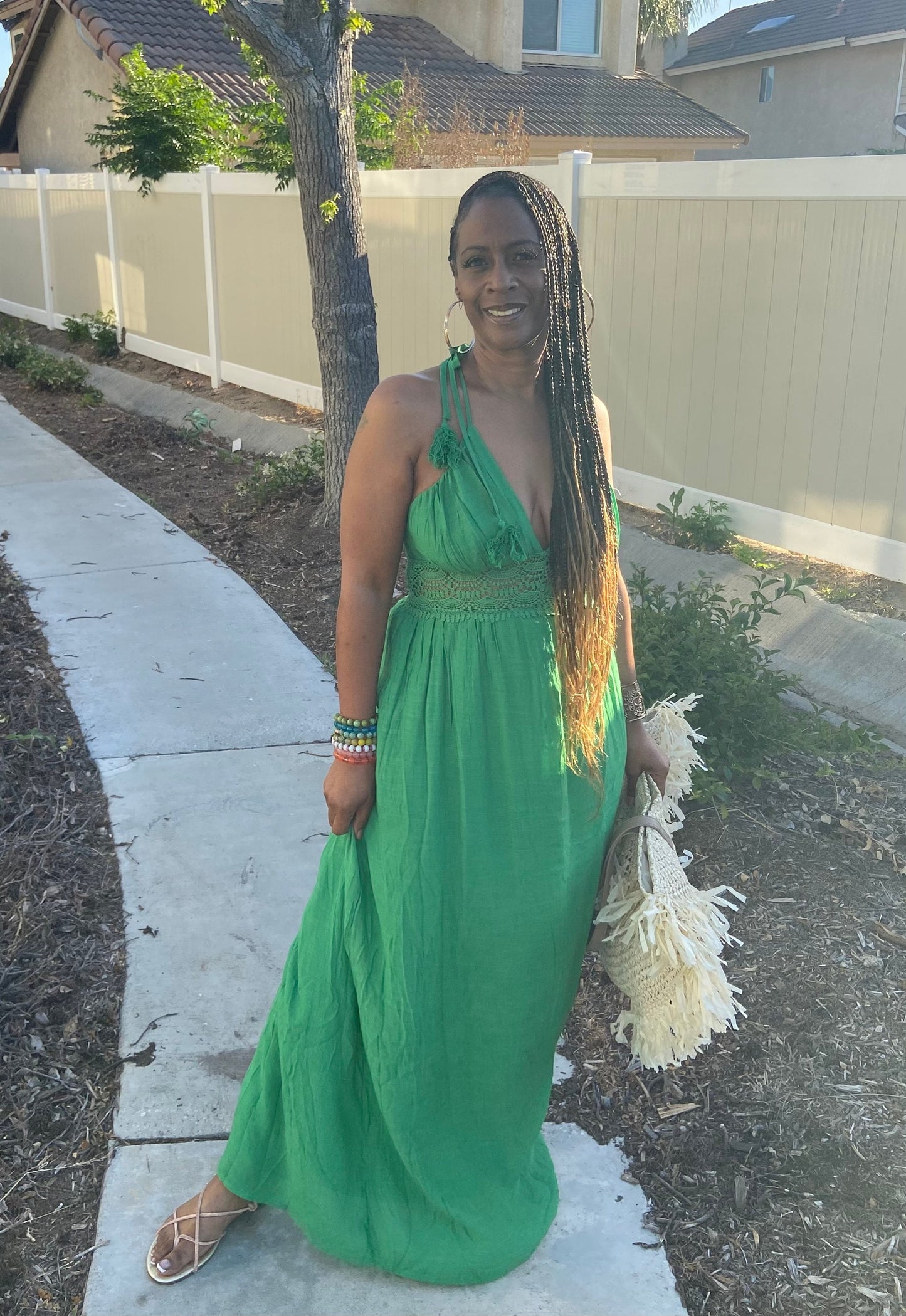 Green Maxi Dress