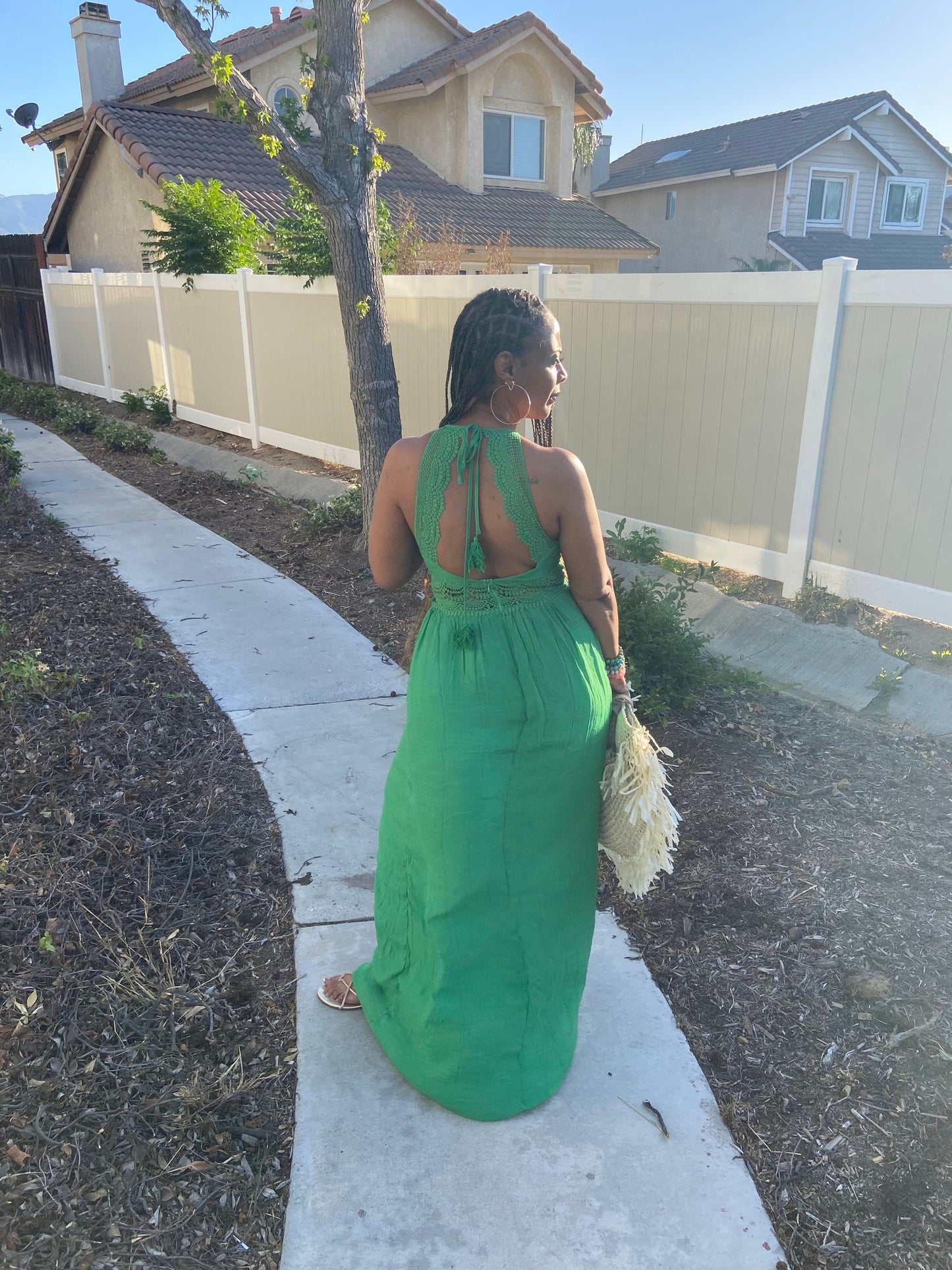 Green Maxi Dress