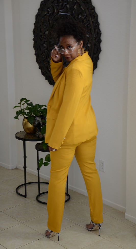 Mustard 2pc VP LIFE SUIT