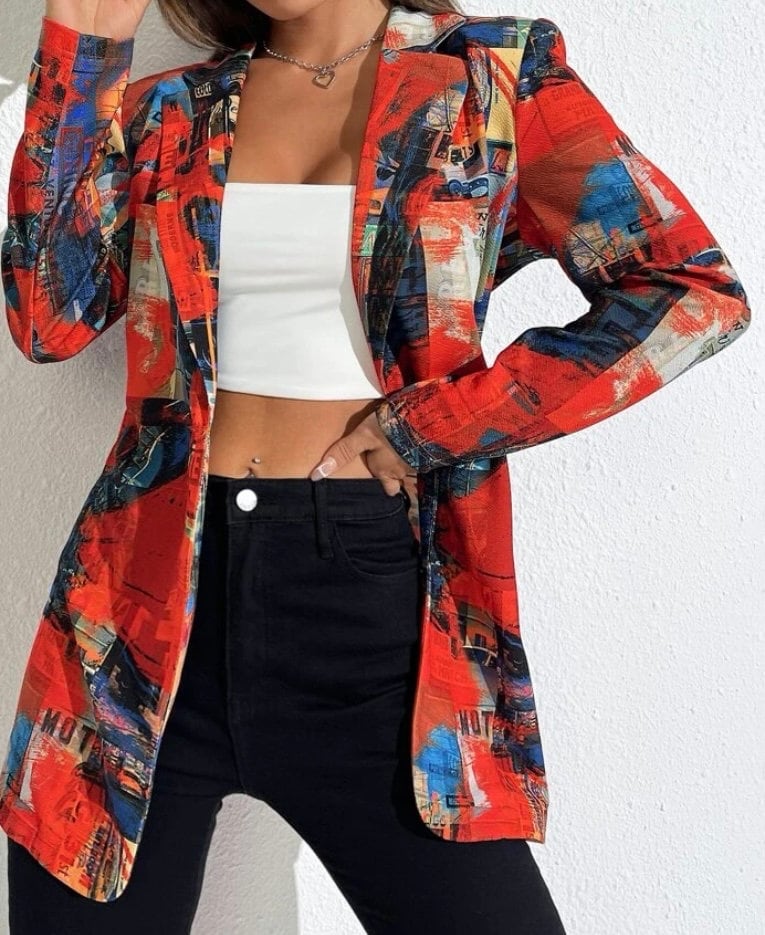 Multi Colored Blazer